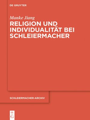 cover image of Religion und Individualität bei Schleiermacher